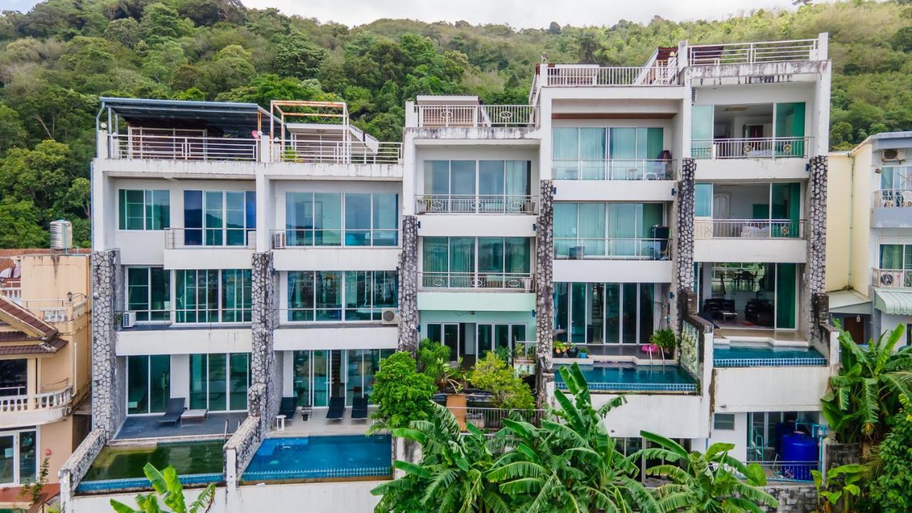 Biệt thự Villa2：四卧泳池别墅/两个海景房/近班赞酒吧街 Patong