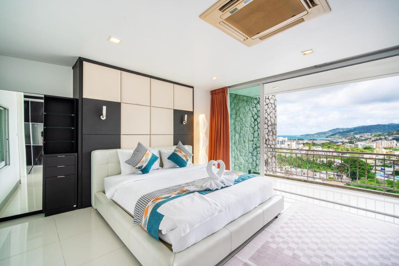 Villa2：四卧泳池别墅/两个海景房/近班赞酒吧街 Biệt thự